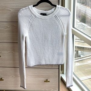 NWOT* Rag & Bone Arctic Check Cotton Sweater